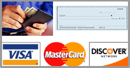 The Forms of Payment We Accept Graphic